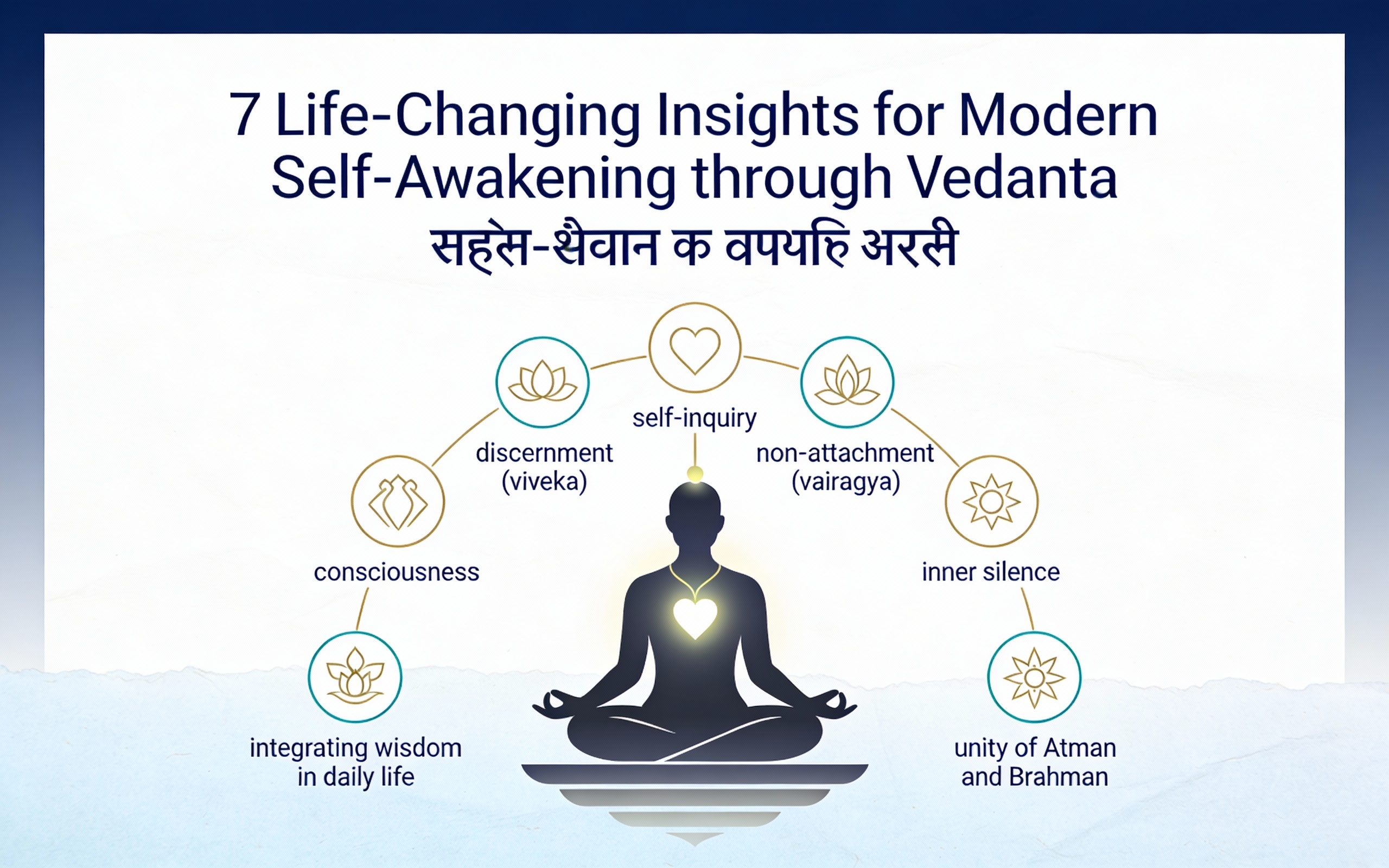 7 Life-Changing Insights for Modern Self-Awakening through Vedanta स्वयं-चेतना का आधुनिक जागरण7 Life-Changing Insights for Modern Self-Awakening through Vedanta स्वयं-चेतना का आधुनिक जागरण