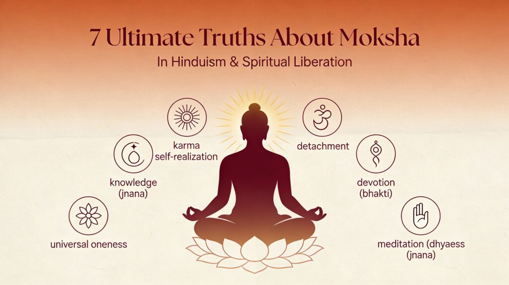 7 Ultimate Truths About Moksha in Hinduism & Spiritual Liberation