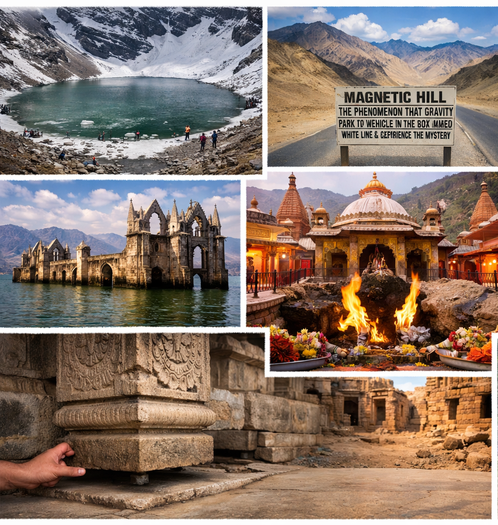 mysterious places in India